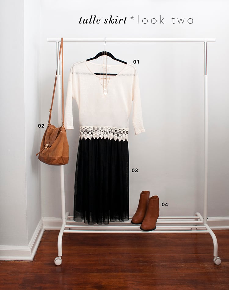 One Piece / Two Ways : Tulle Skirt