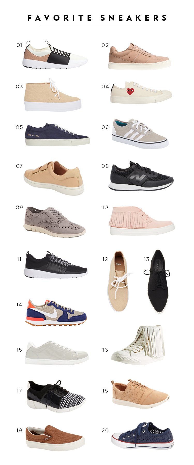 favorite sneakers