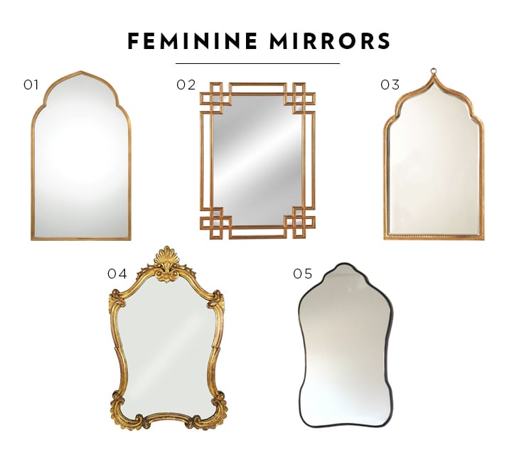 feminine mirrors