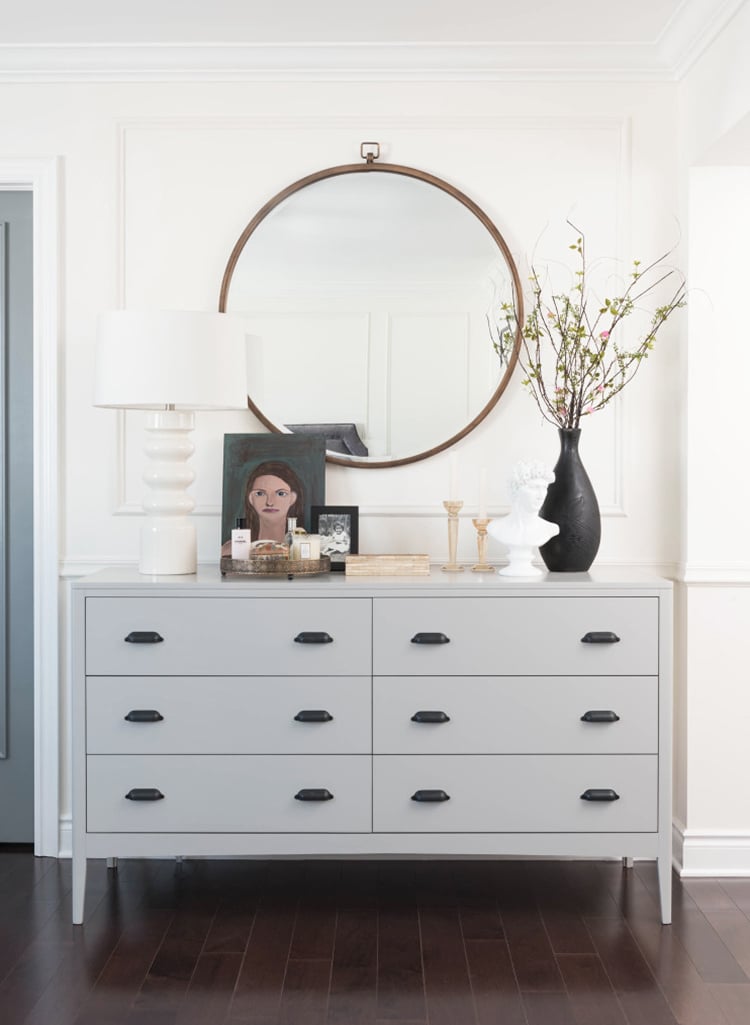Favorite Wall Mirrors Of Every Shape, Mirror Above Dresser White