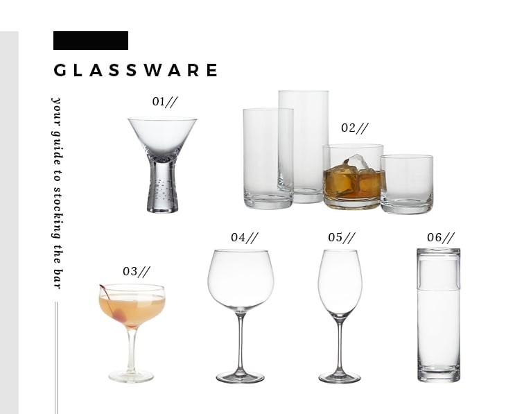 Bar Essentials - Glassware
