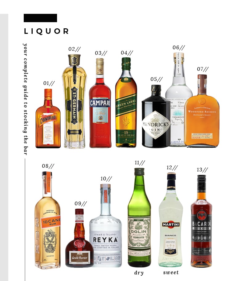 Bar Essentials - Liquor