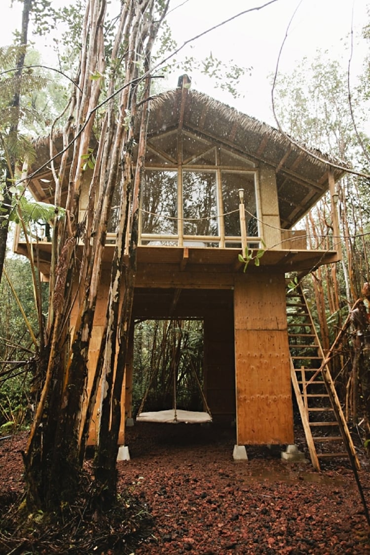 Secluded Hawaiian Treehouse
