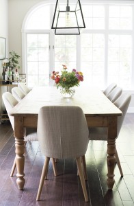 A Bright Open Concept Dining Room