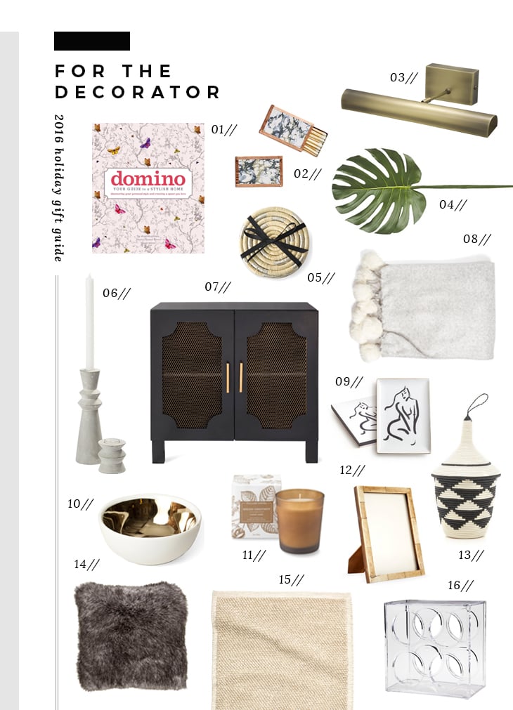 gift guide for the decorator