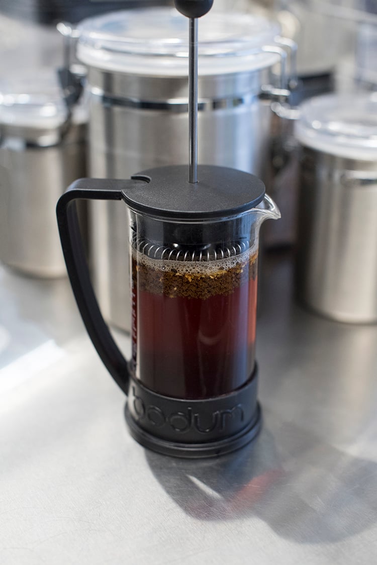 chai-in-french-press