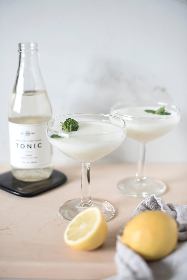 Lemon Mint Cocktail