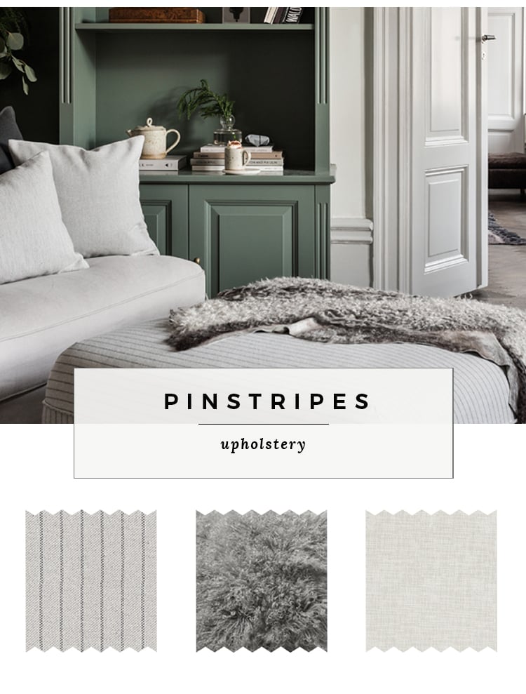 Pinstripe Upholstery