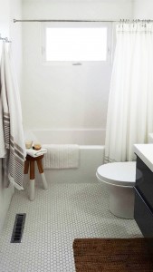 A Peek Into A Budget E-Design Bathroom