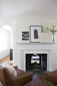 Fireplace Mantle Styled 3 Ways