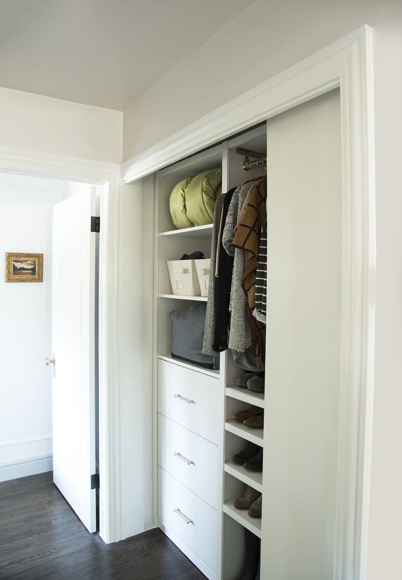 The Final Hall Closet Reveal - Room for Tuesday Blog