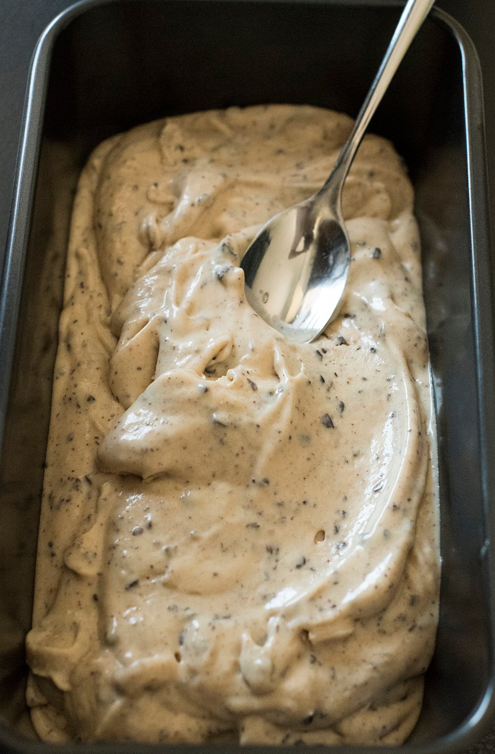 Peanut Butter Ice Cream with Chocolate Chips