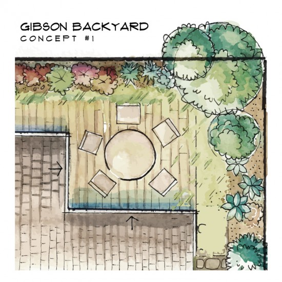 Our Backyard Plan and Layout - Room for Tuesday Blog