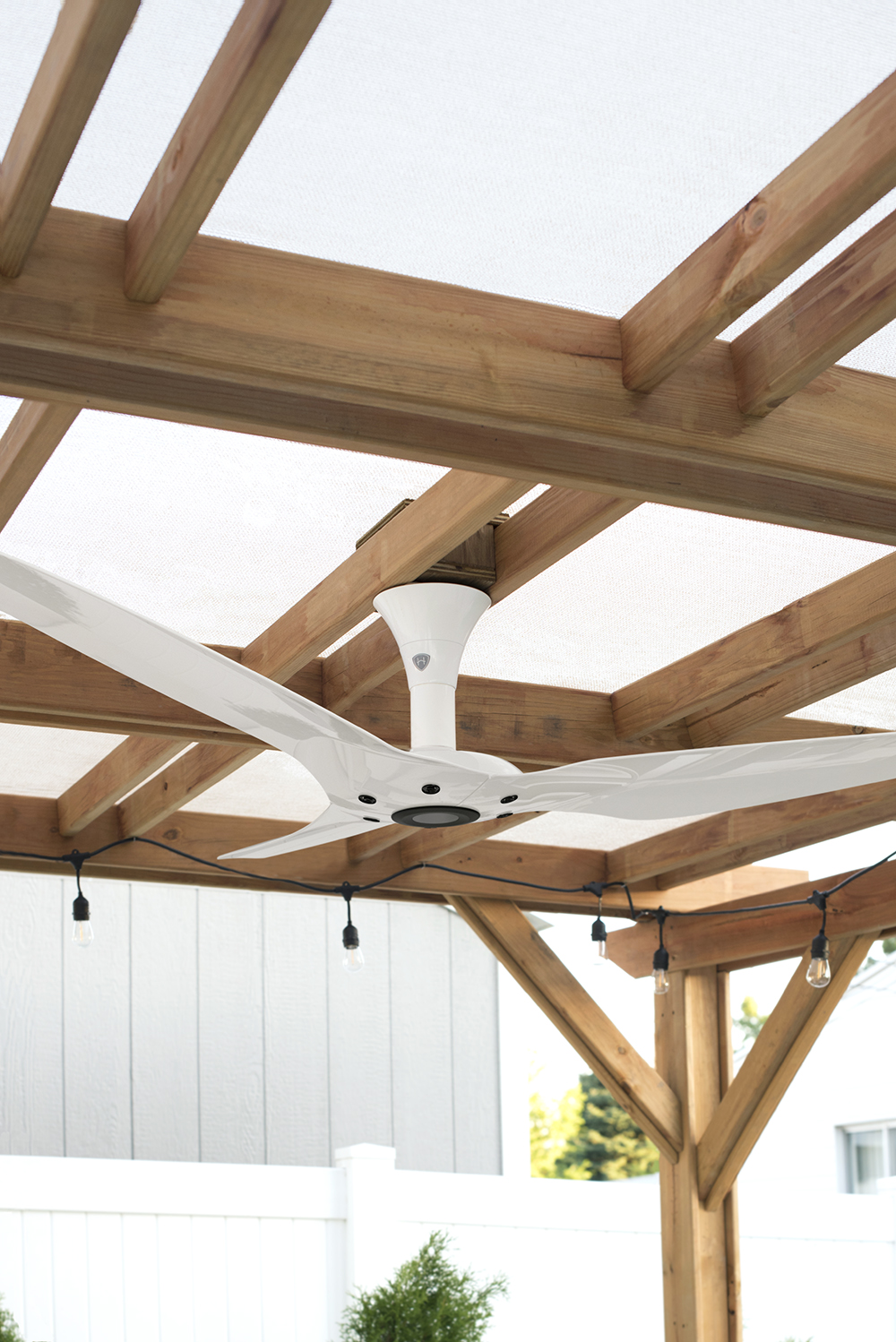 pergola shade fabric on Our Outdoor Fan An Experiment Room For Tuesday Blog