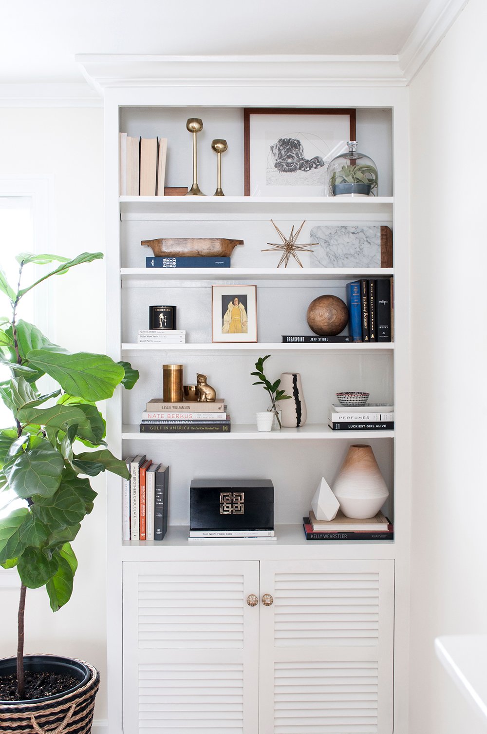 Shelf Styling with Amazon Decor
