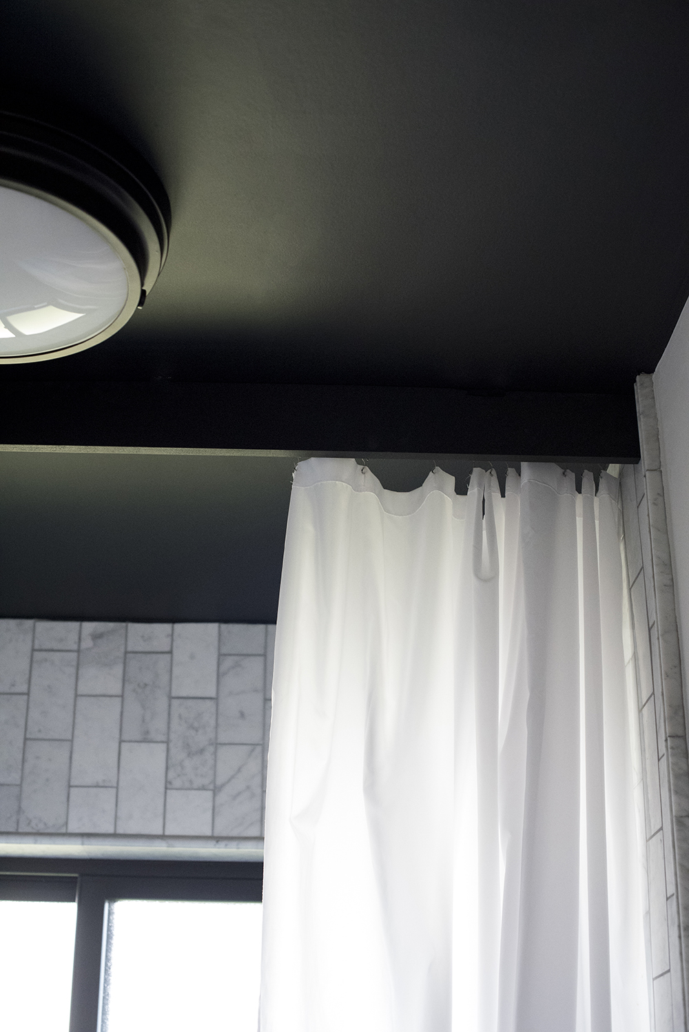 Shower Curtain with Valence