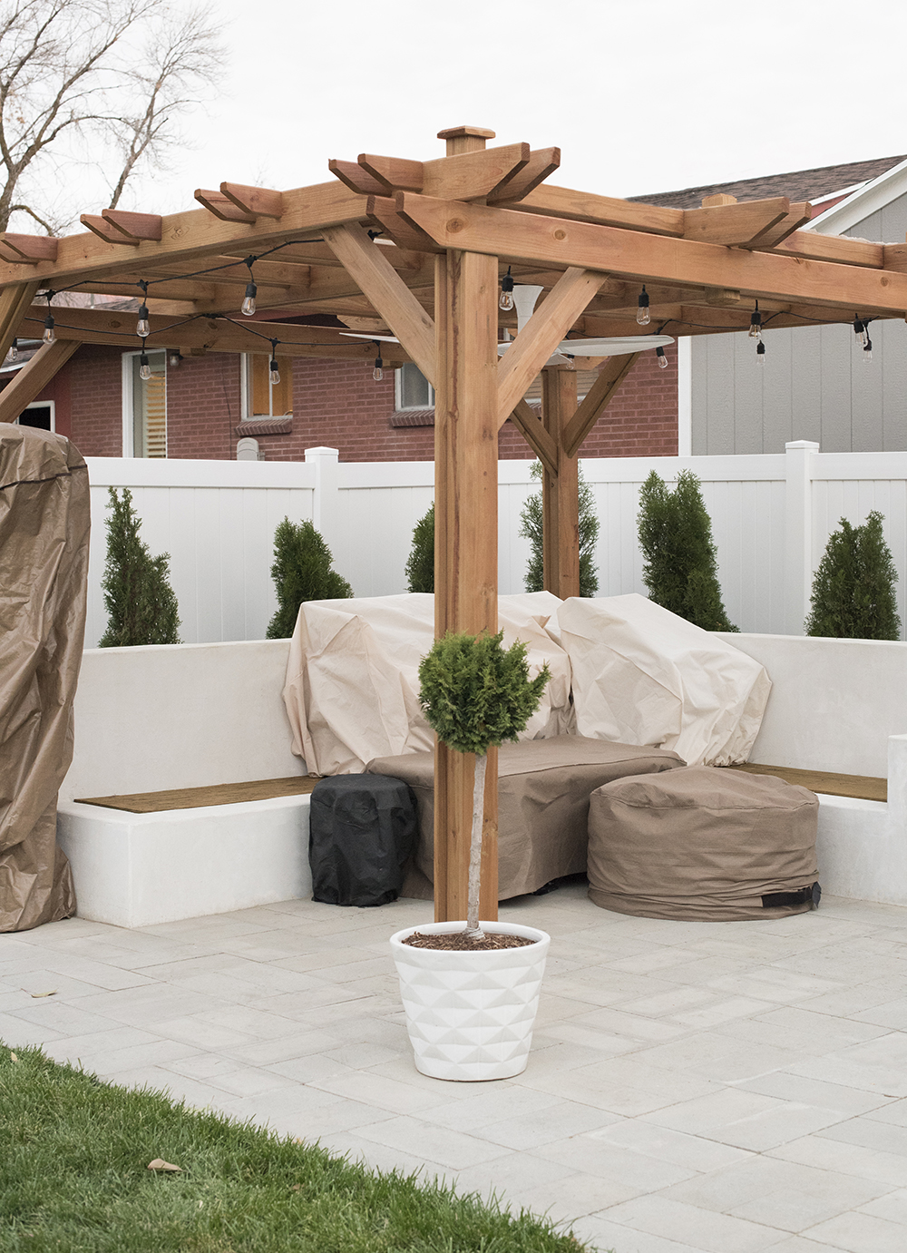 cabana covers patio on Winterizing The Backyard Room For Tuesday Blog