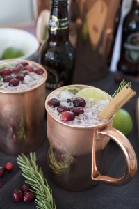 Holiday Cranberry Mule
