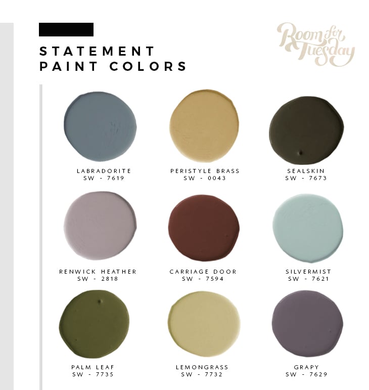 Predicted Paint Colors for 2018 - roomfortuesday.com