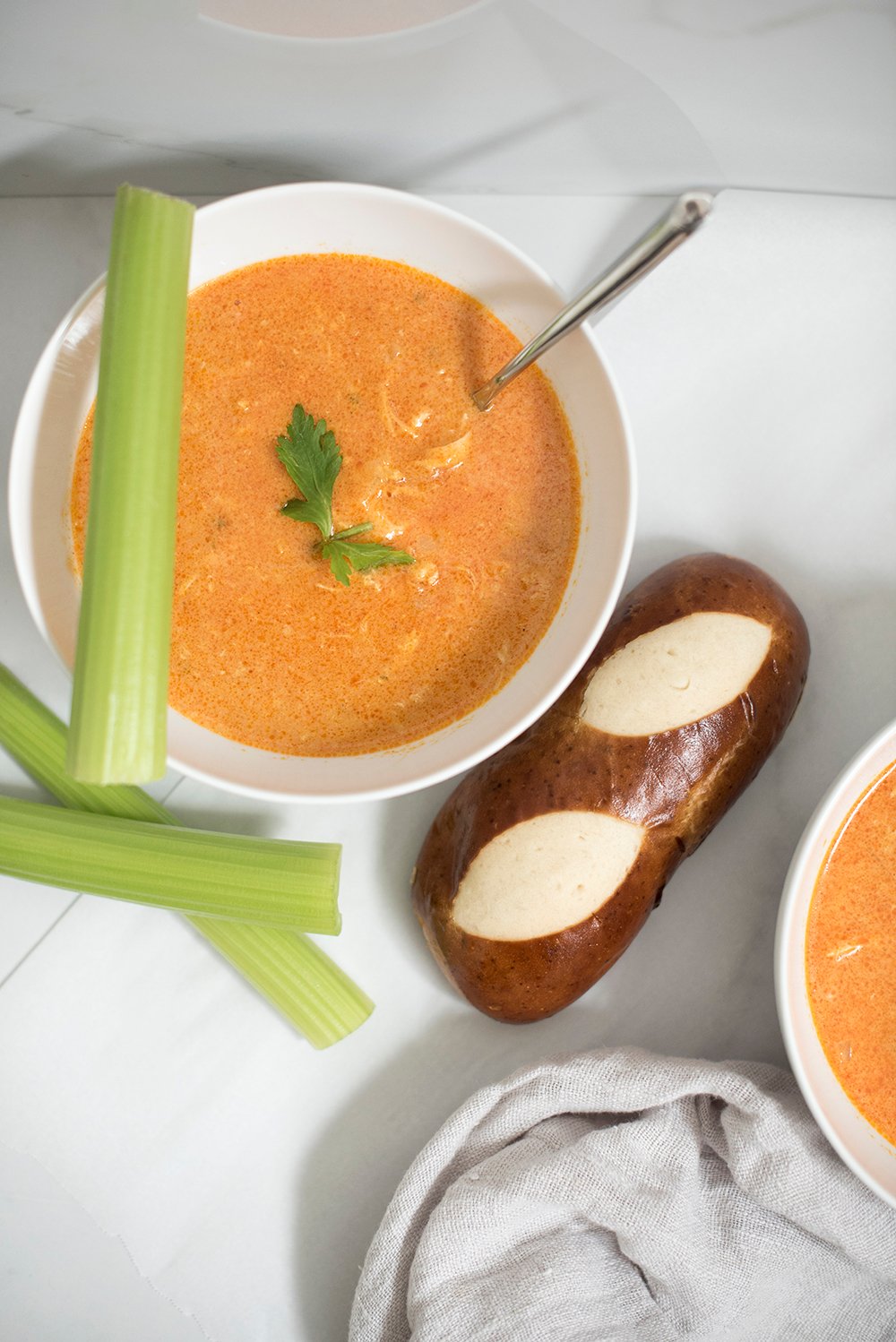 The Best Buffalo Chicken Soup Recipe - roomfortuesday.com