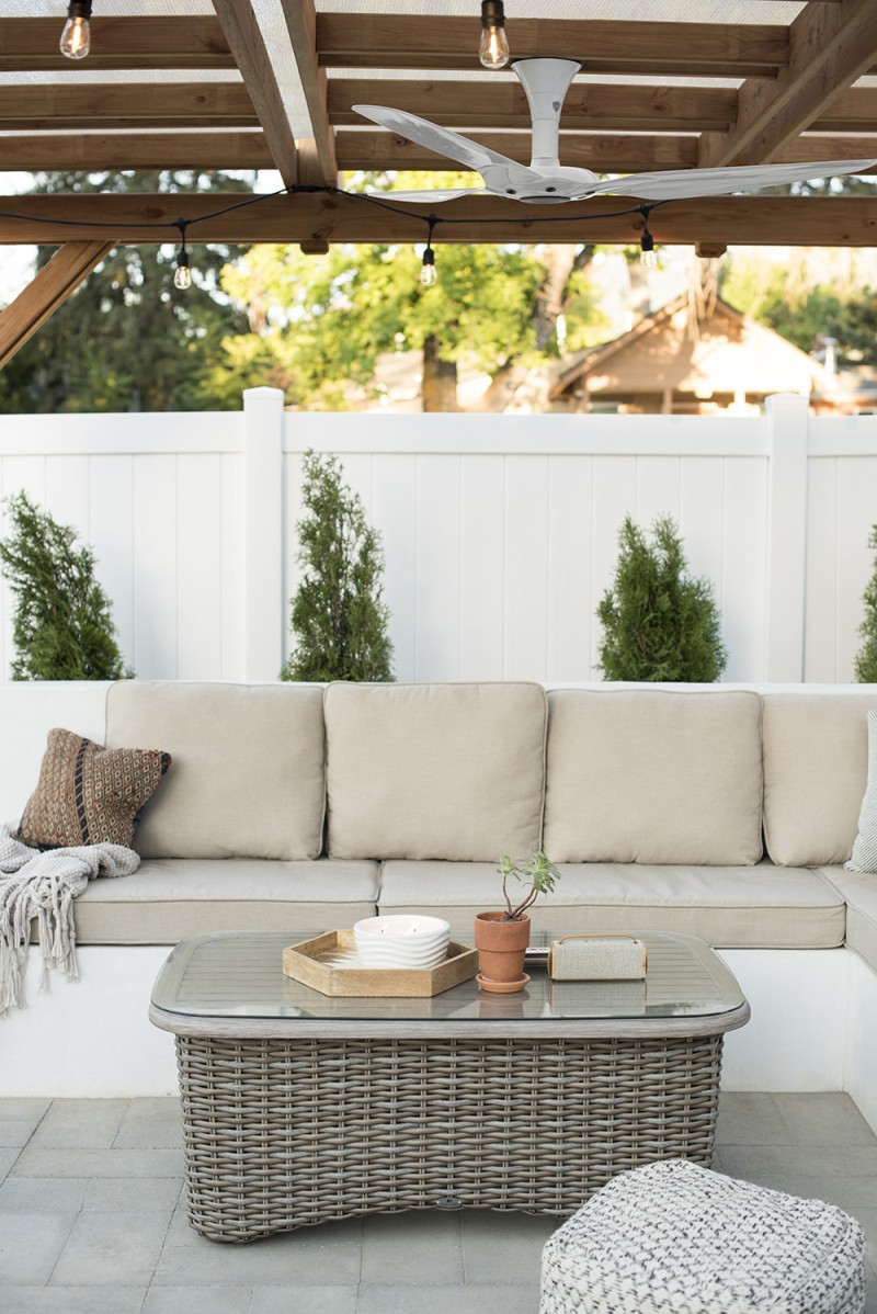 Our Outdoor Fan (+ An Experiment) - Room for Tuesday Blog