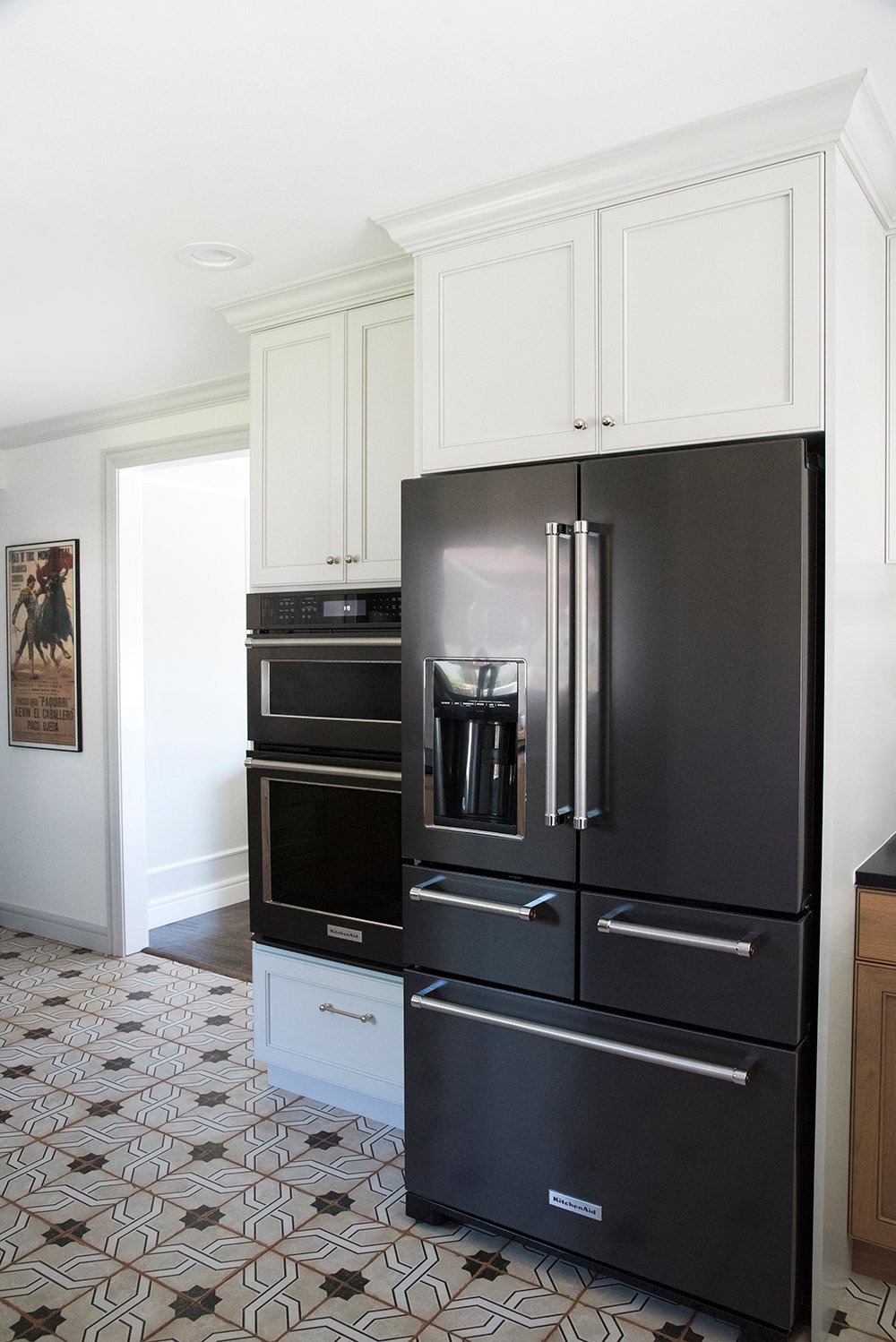 Black Stainless KitchenAid Appliances - Room For Tuesday