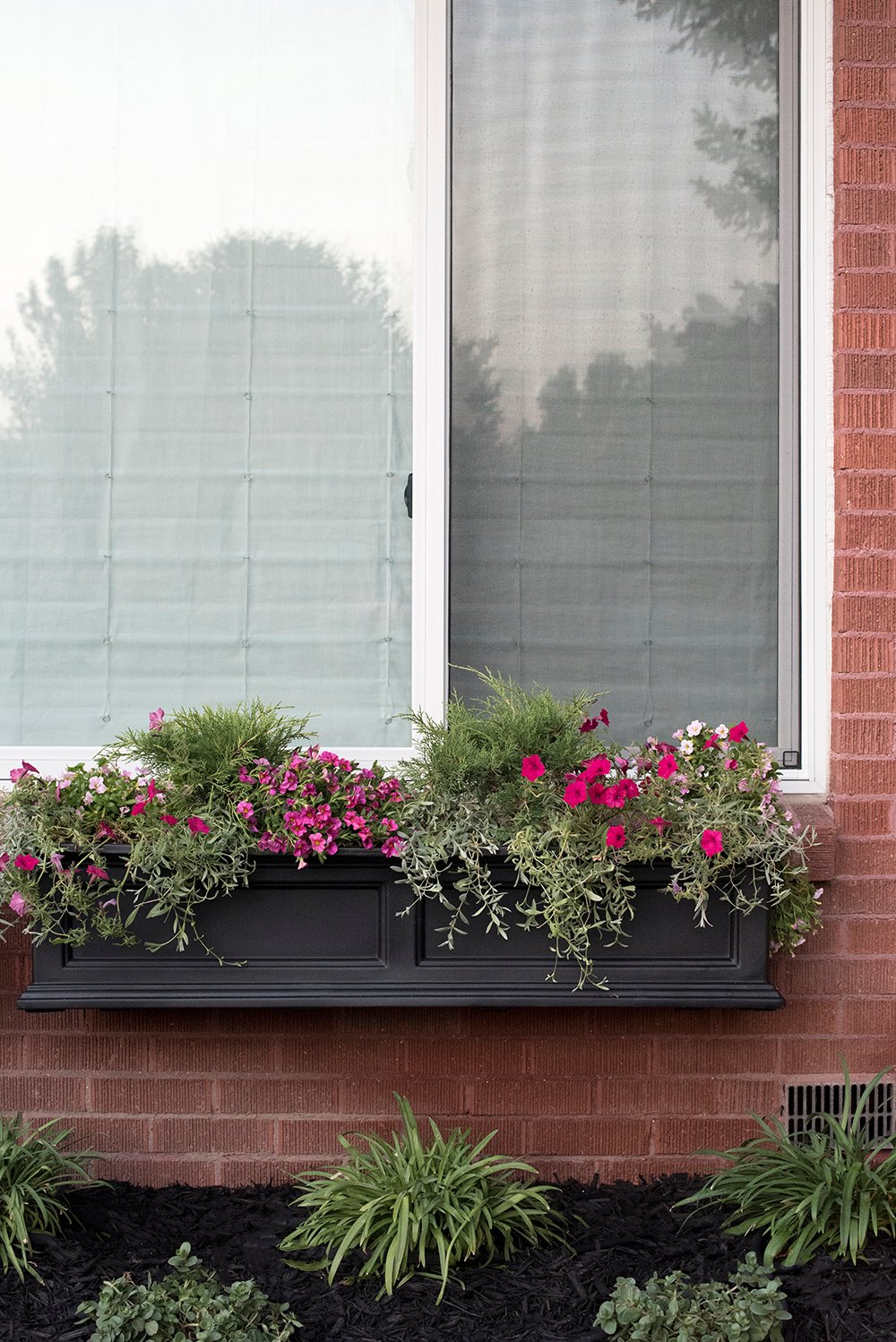 How to Install Window Flower Boxes - roomfortuesday.com