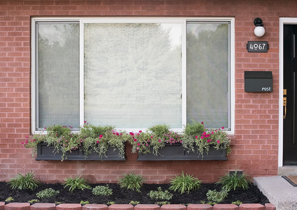 How to Install Window Flower Boxes - roomfortuesday.com