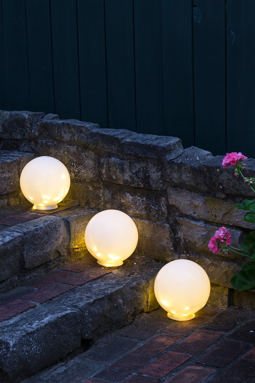 diy outdoor globe lights