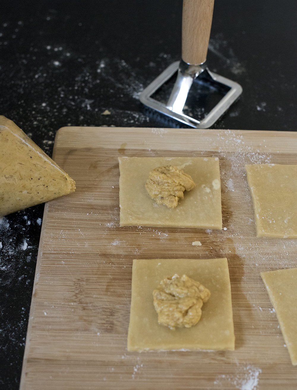 Butternut Squash Ravioli Recipe + My New Cookware - roomfortuesday.com