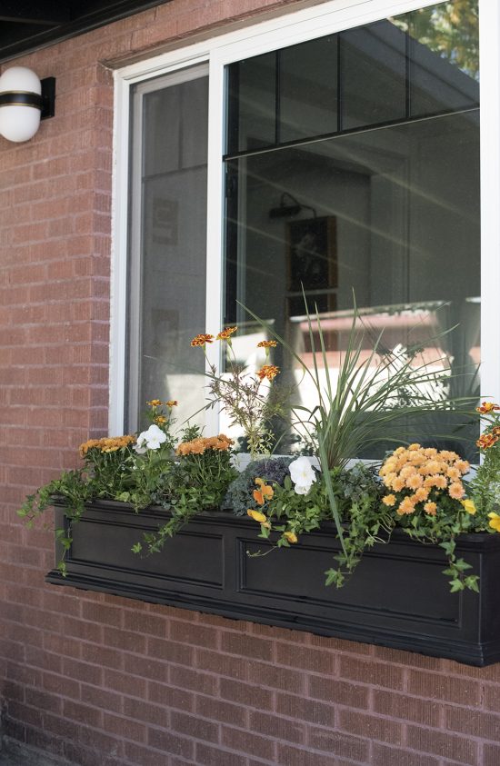 Fall Window Pot Fall Window Flower Planter Box - Room for Tuesday