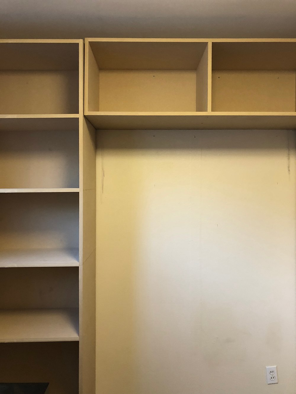DIY Built-Ins and Office Organization - roomfortuesday.com
