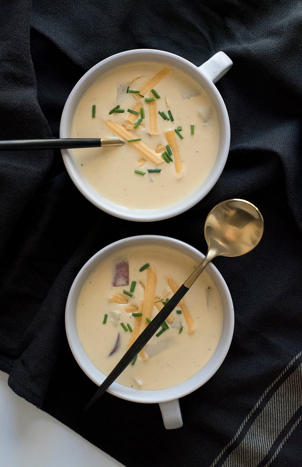 Creamy Potato Soup - roomfortuesday.com