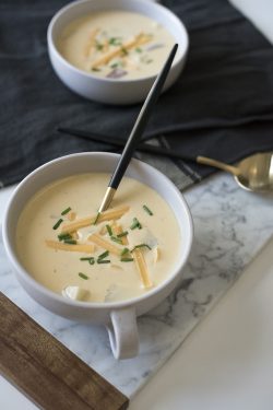 Comfort Food : Creamy Potato Soup - Room for Tuesday