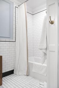 Extra Long Shower Curtain DIY
