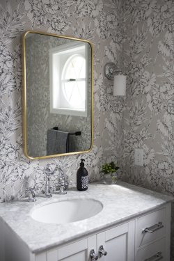 Jacqueline's Powder Room Reveal - Room for Tuesday