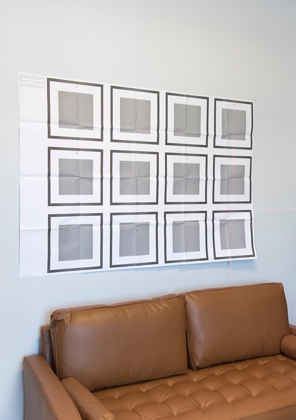 The Easiest Grid Gallery Wall - roomfortuesday.com
