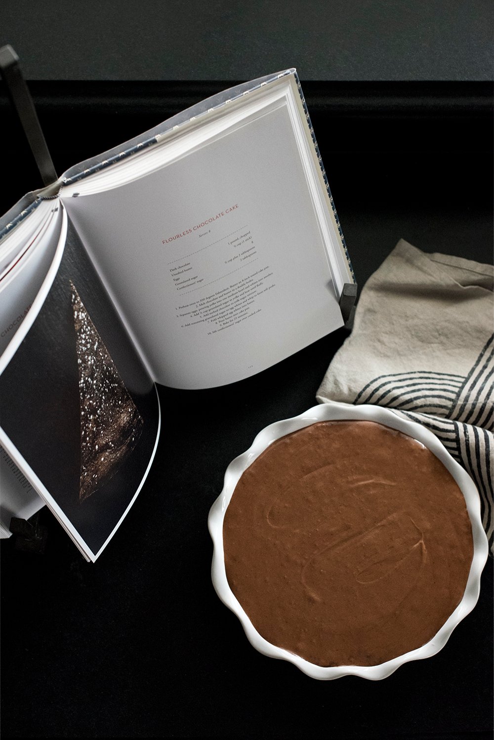 Flourless Chocolate Cake - roomfortuesday.com