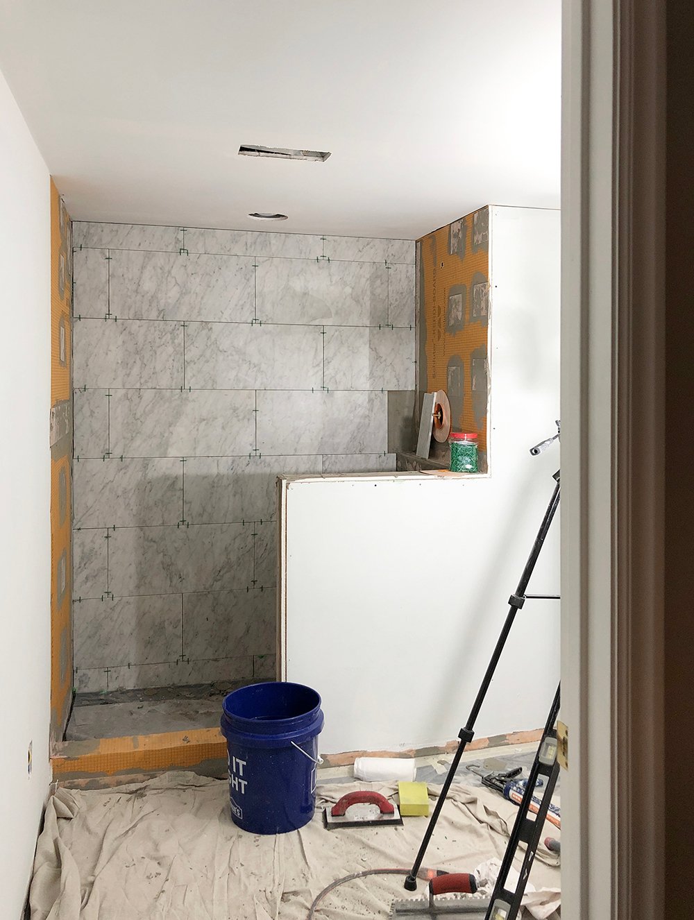 Basement Bathroom : Renovation Update - roomfortuesday.com