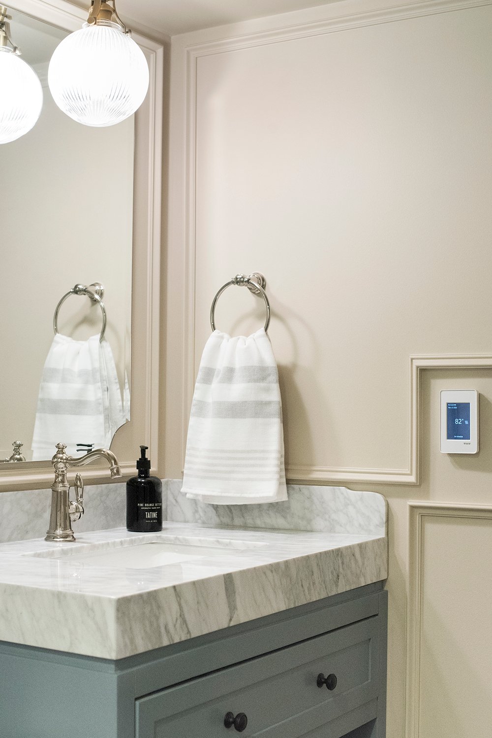 Basement Bathroom Reveal - roomfortuesday.com