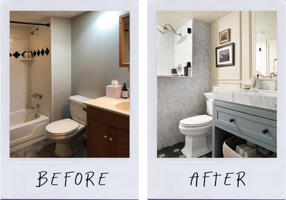 How to Make a Small Bathroom Look Larger - roomfortuesday.com