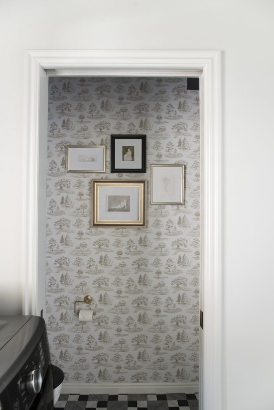 Powder Room Makeover - Room for Tuesday Blog