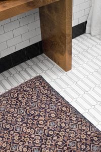 Design Discussion : Wool Rugs in the Bathroom - roomfortuesday.com