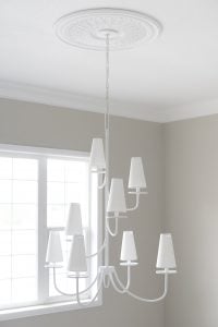 Swapping Our Entryway Chandelier