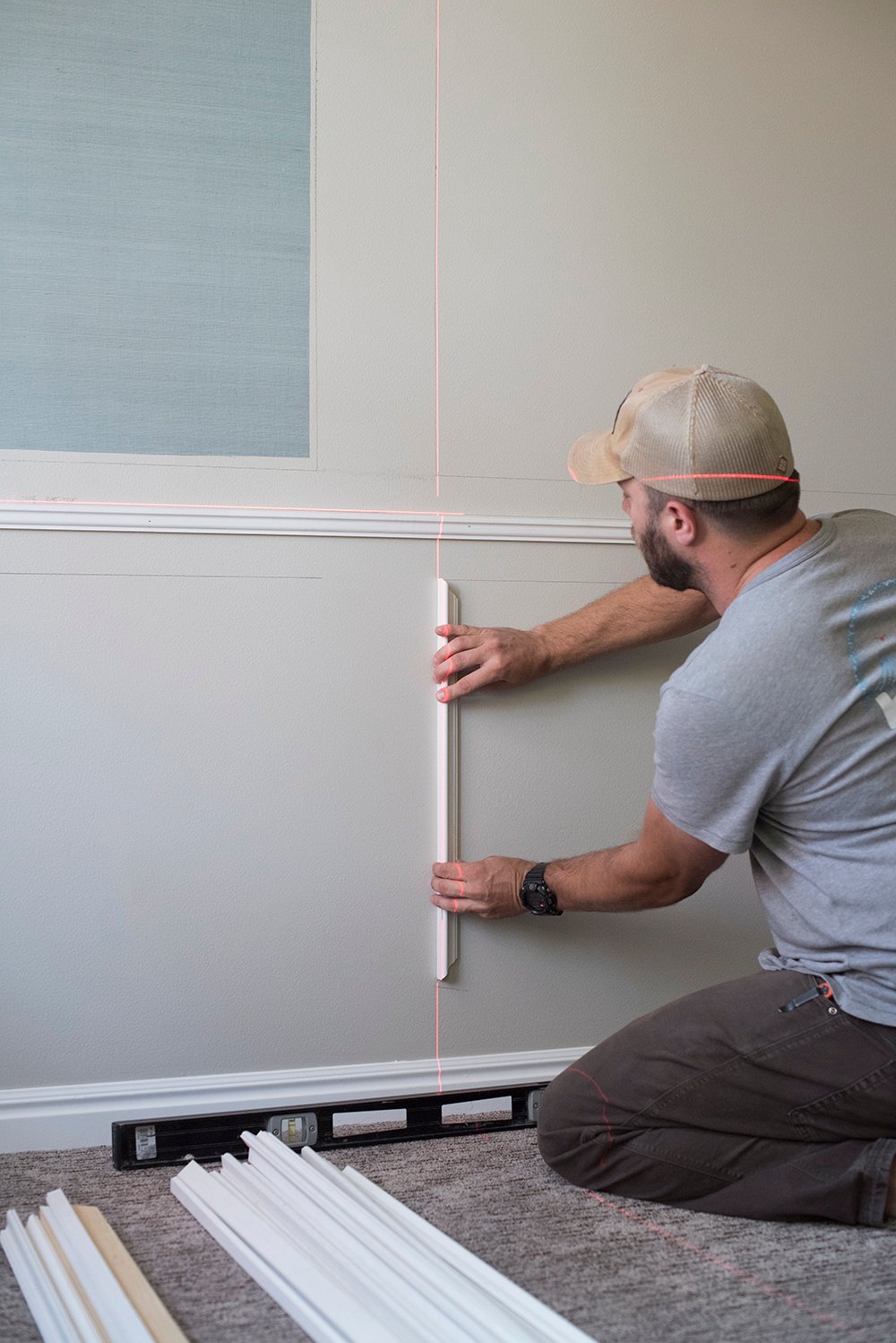How to Install Panel Moulding - roomfortuesday.com