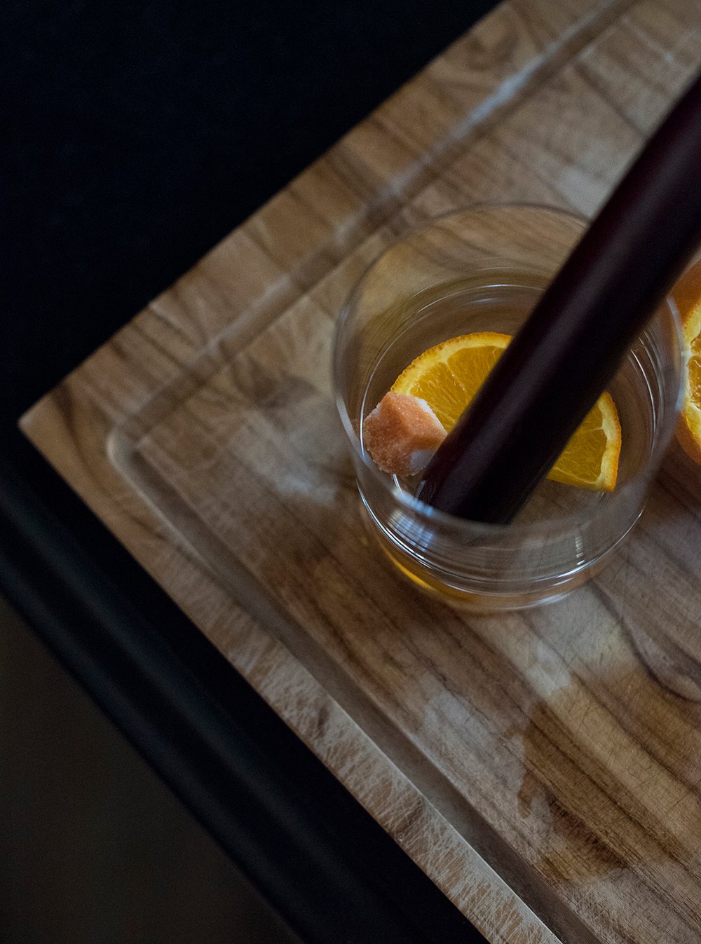 Fall Cocktail : Smoked Old Fashioned - roomfortuesday.com