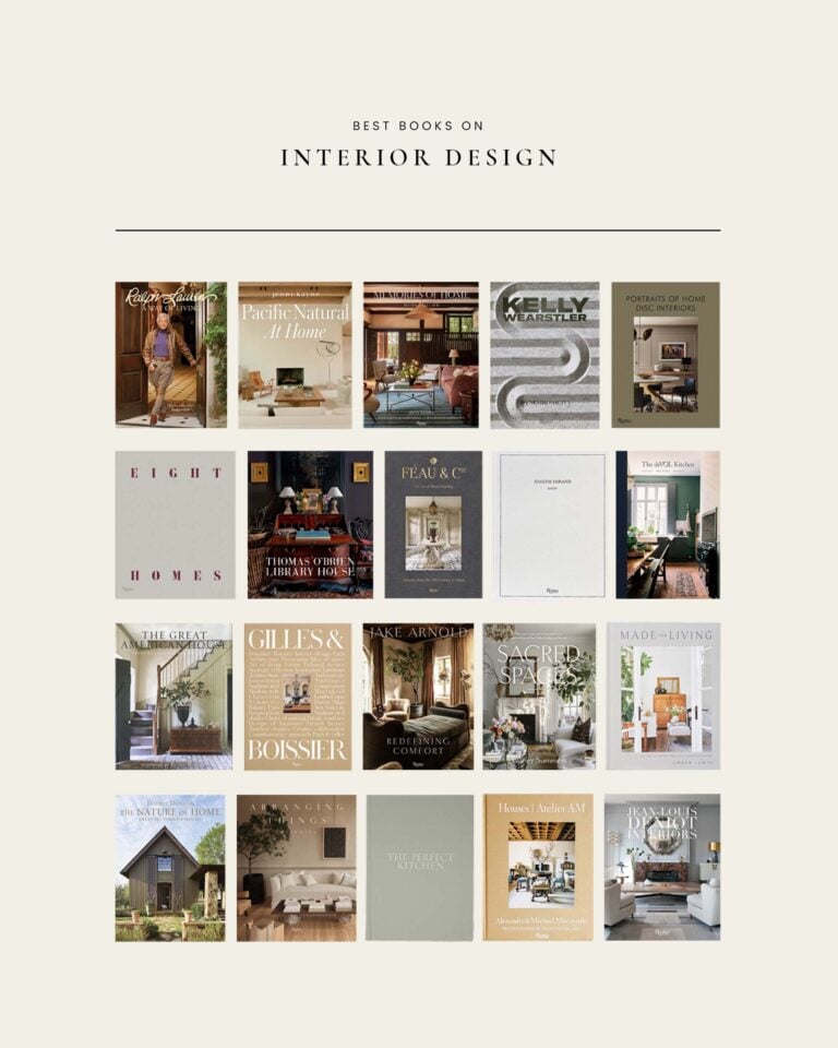 The Best Interior Design Books Designers Actually Use - Room for Tuesday
