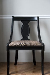 My Animal Print Chairs – A Quick Makeover