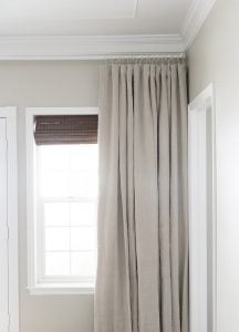 How to Install Casual Linen Drapery Panels