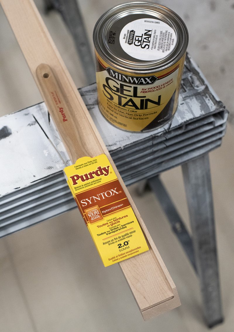 How to Use Gel Stain (A Frame Tutorial) - Room for Tuesday